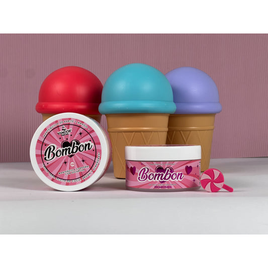 Mantequilla Corporal Bombon Con Aloe Vera, Aceite de coco, Argán y Almendras (170 gr)