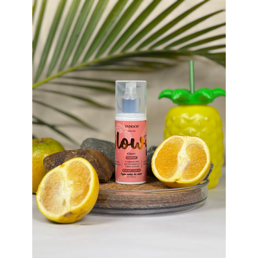 Kit de Splash y Mantequilla Corporal con Escarcha + Perfume del cabello (Coconut,Glowy)