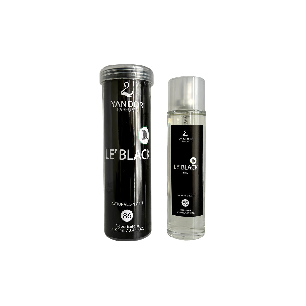 Tubo Inspirado en Lacoste Negra de Lacoste |Le Black (100 ml)