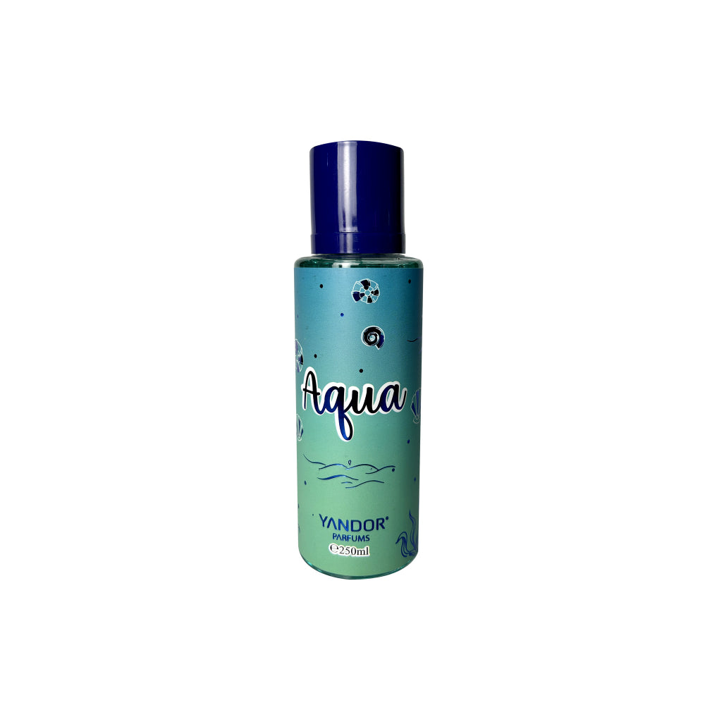 Kit de Splash y Mantequilla Corporal + Perfume del Cabello (Aqua, Funny)