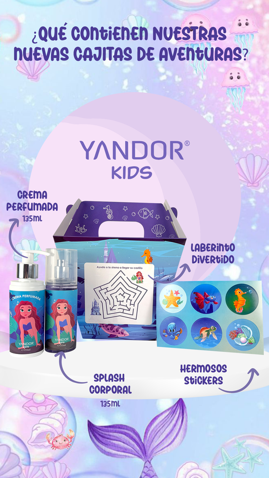 Cajita Infantil de Sirenita (135 ml) c/u