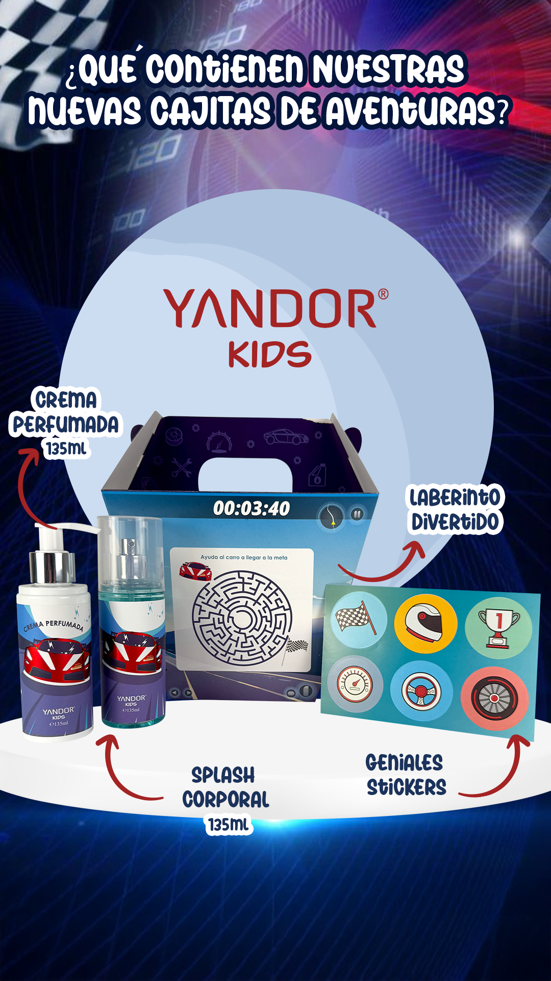 Cajita Infantil Carrito (135 ml) c/u