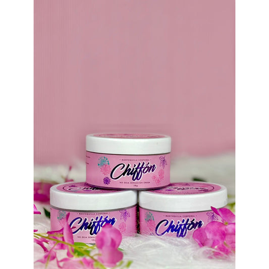 Kit de Splash y Mantequilla Corporal con Escarcha de Chiffon + Perfume del Cabello (Chiffon, Witty)