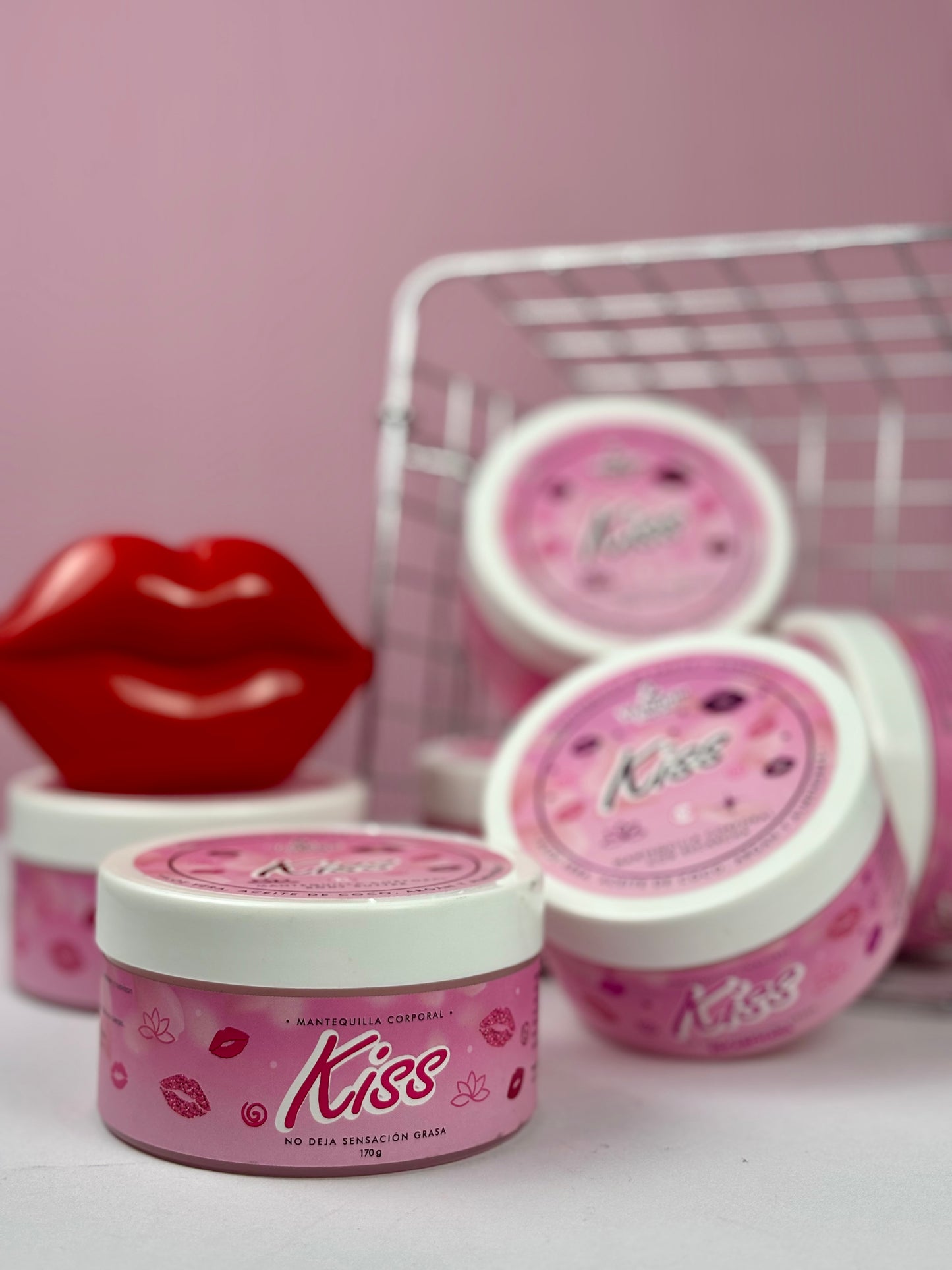 Kit de Splash y Mantequilla Corporal de Kiss + Perfume del Cabello (Kiss, Cutie)