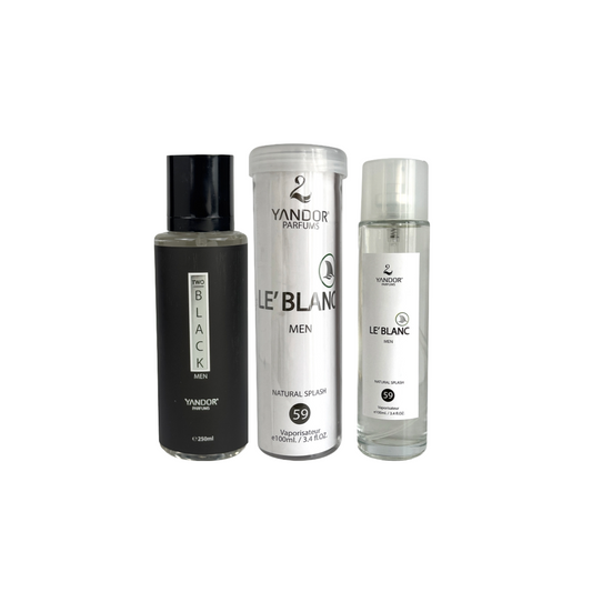 Combo de Perfume en Tubo + Splash Perfumado+ Tula Inspirado L12.12 Blanc de Lacoste