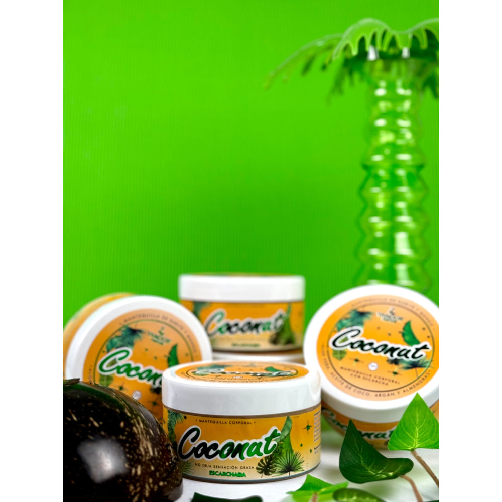 Mantequilla Corporal Inspirada En Coconut Con Aloe Vera, Aceite de coco, Argán y Almendras (170 gr)