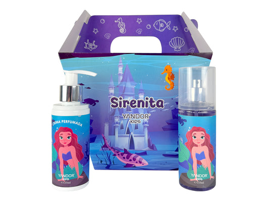 Cajita Infantil de Sirenita (135 ml) c/u