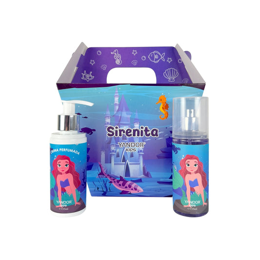 Cajita Infantil de Sirenita (135 ml) c/u