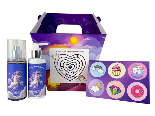 Cajita Infantil Unicornio (135 ml) c/u