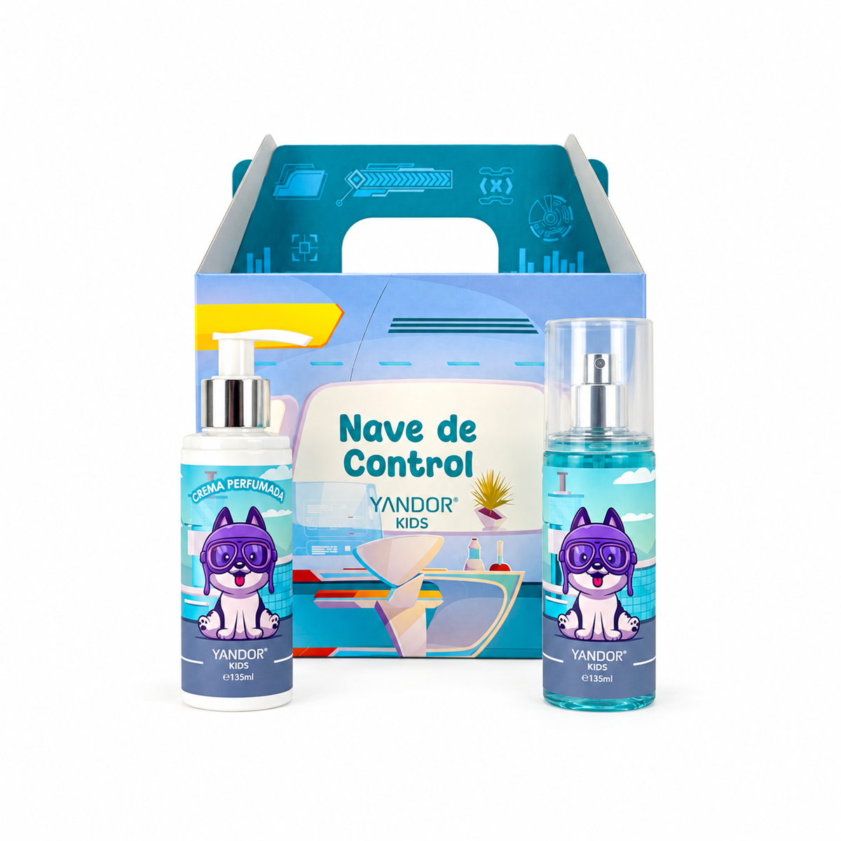 Cajita Infantil Nave de Control (135 ml) c/u