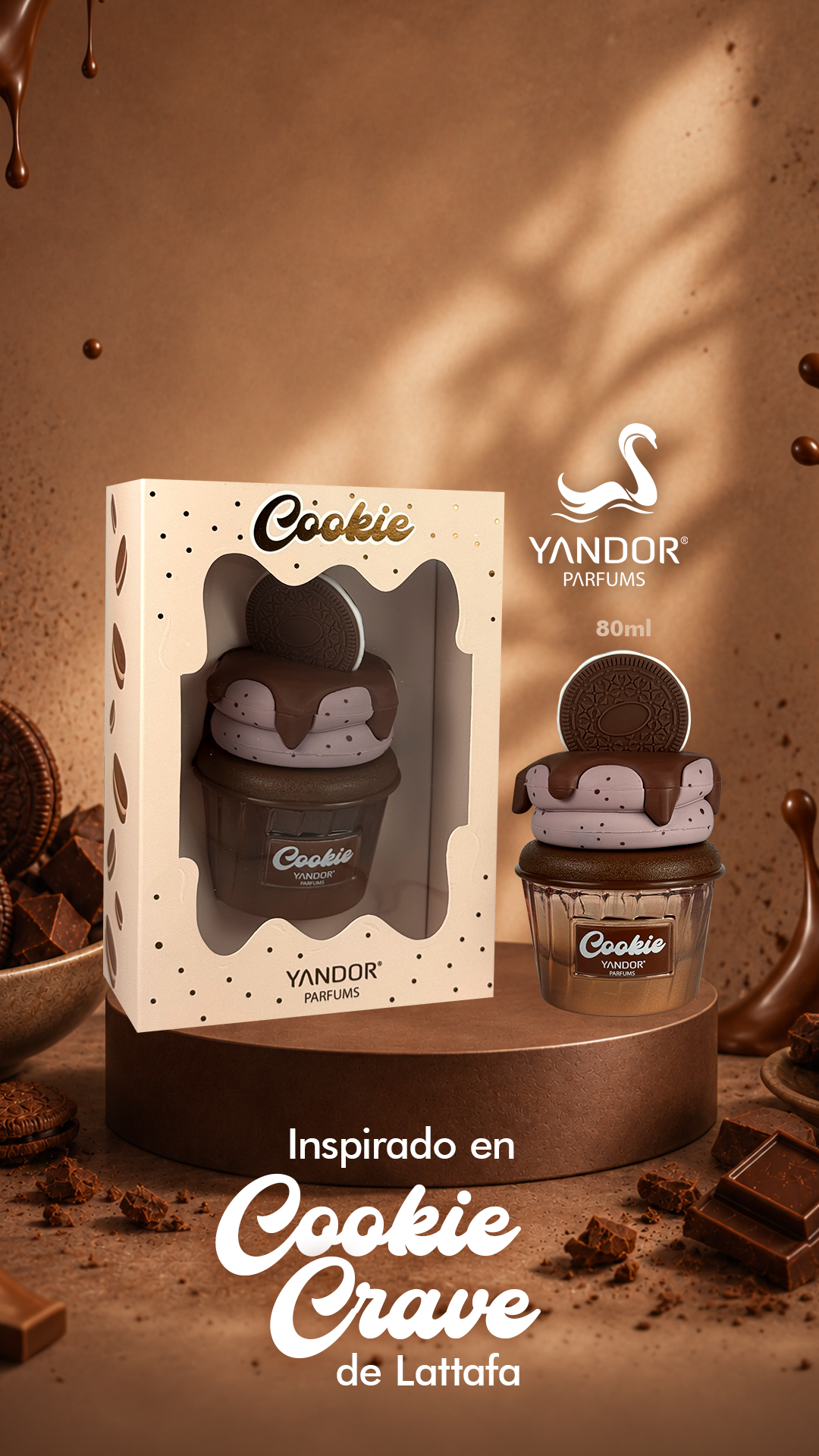 Inspirado en Cookie Crave Lattafa (80 ml) | Cookie