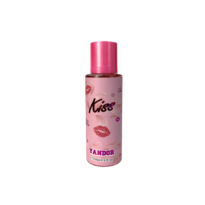 Kit de Splash y Mantequilla Corporal de Kiss + Perfume del Cabello (Kiss, Cutie)