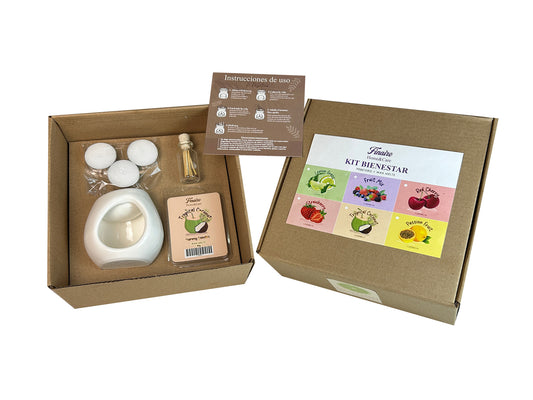 kit Pebetero Wax Melt Tropical Coconut - Finaire Home & Care