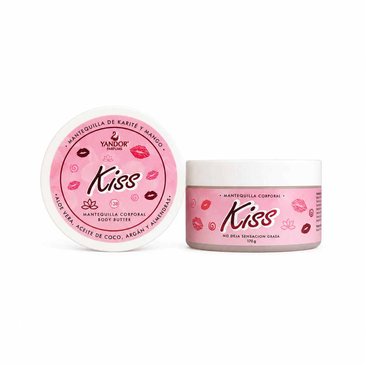 Mantequilla Corporal Inspirada en Pomegranate & Lotus Con Aloe Vera, Aceite de coco, Argán y Almendras (170 gr)