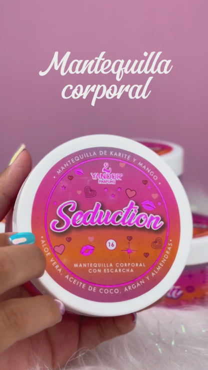 Mantequilla Corporal Inspirada En Pure Seduction con Aloe Vera, Aceite de coco, Argán y Almendras (170 gr)