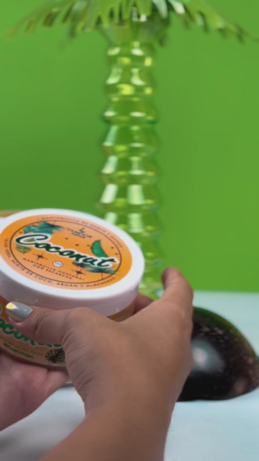 Mantequilla Corporal Inspirada En Coconut Con Aloe Vera, Aceite de coco, Argán y Almendras (170 gr)