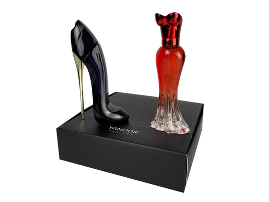 Estuche Mini Tacón y Vestido Rojo (30 ml c/u)