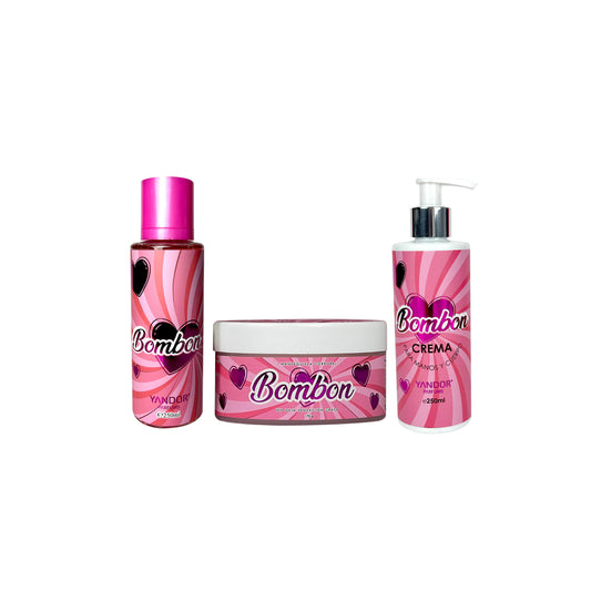 Combo de Splash + Crema Victoria + Mantequilla Corporal Escarchada Inspirada en Juiced Berry De Victoria'S Secret | Bombon
